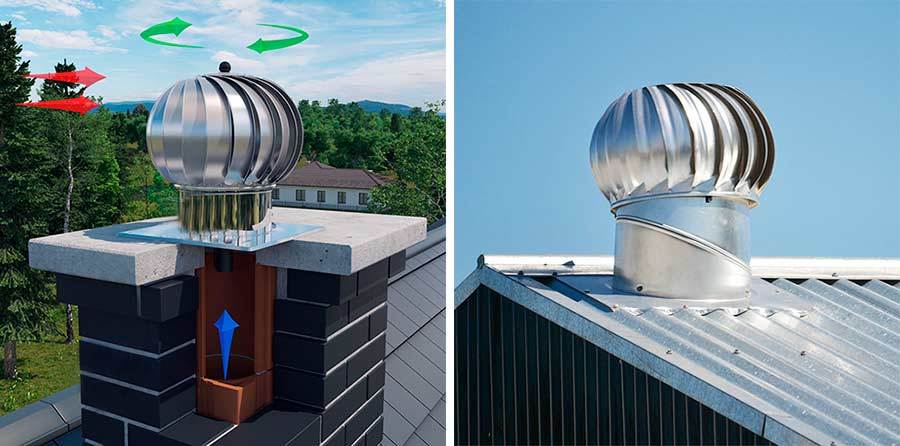 Турбодефлектор ТД-110 ТД-110ц d110 оцинкованный