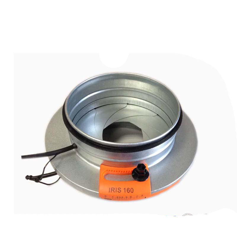 Ирисовый клапан Airone IRIS 250 для измерения и регулировки потока воздуха в вентиляционных каналах