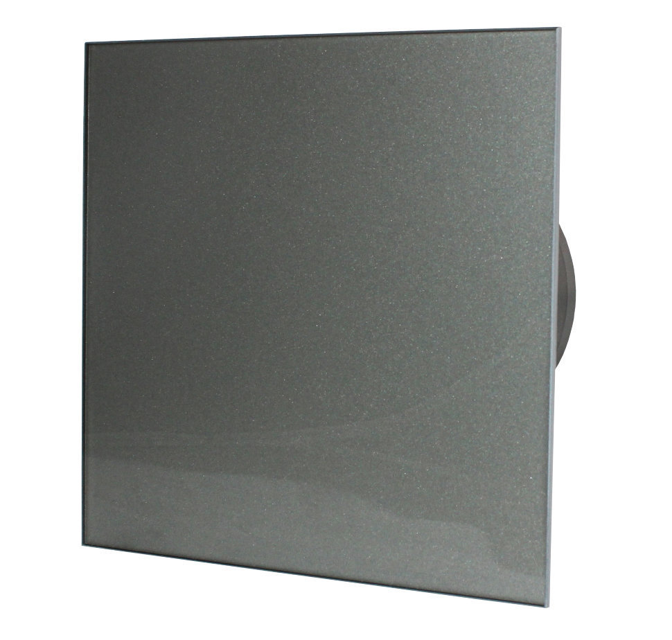 Вентилятор накладной MMotors JSC MMP-06 100/105 куб/ч Стекло/Квадрат Темно Серый