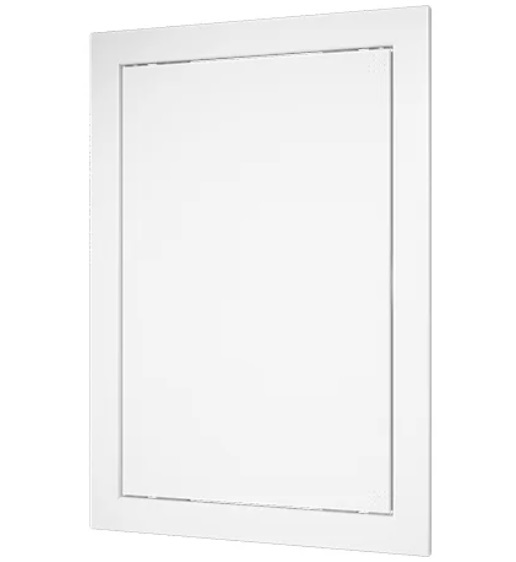 Люк-дверца ревизионная 200х200мм (218х218 с фланцем, 196х196 по посадке) АБС