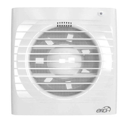 Вентилятор накладной ERA ERA 6S HT D150 с антимоскитной сеткой, датчиком влажности с таймером