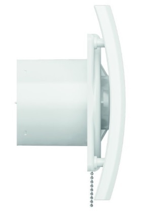 Вентилятор накладной ERA DiCiTi BREEZE 5C-02 с обратным клапаном и шнуровым тяговым выключателем d123