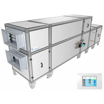 Приточно-вытяжная установка Breezart 6000 Lux RP F PB