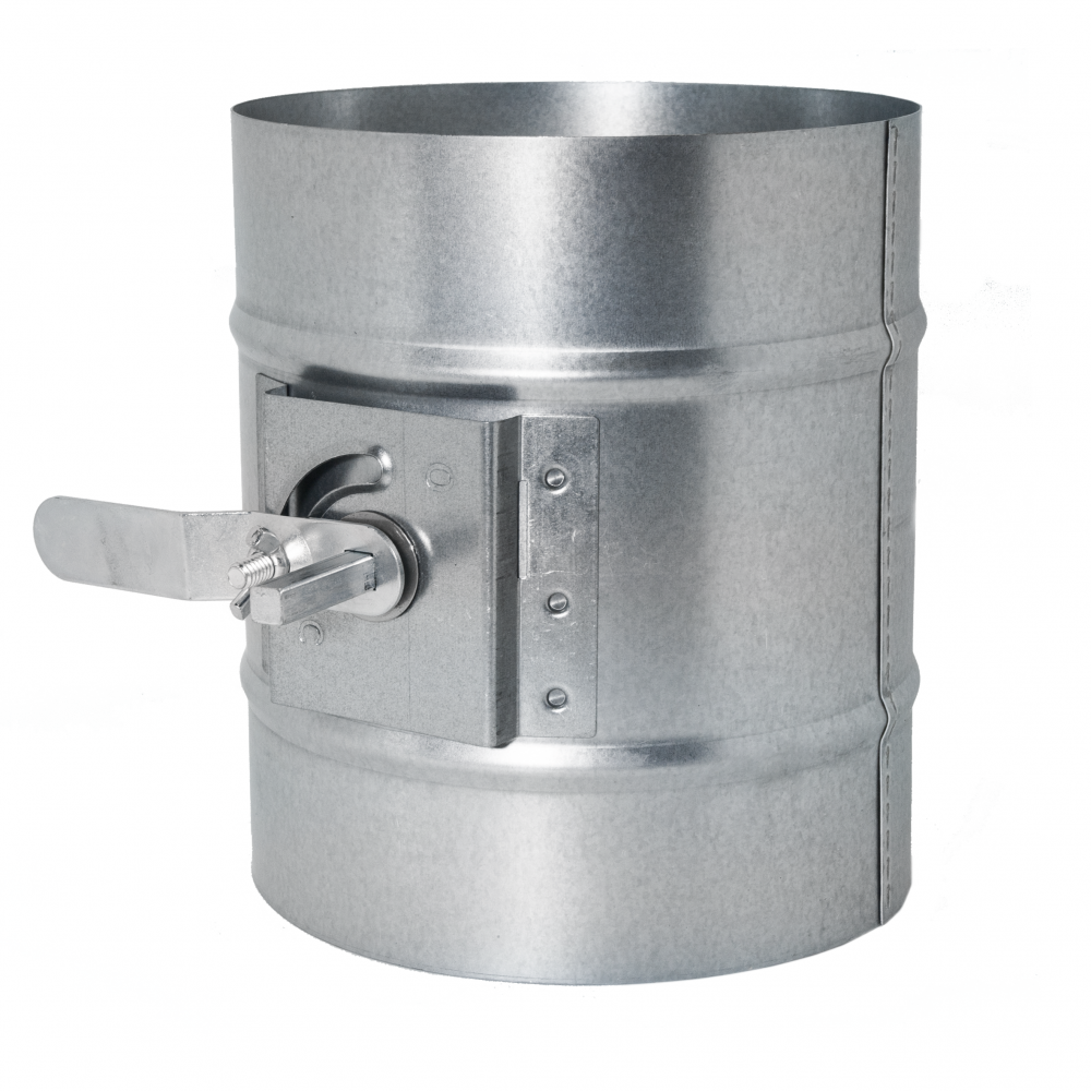 Дроссель клапан для круглых каналов Airone ДКК 315 оц.ст