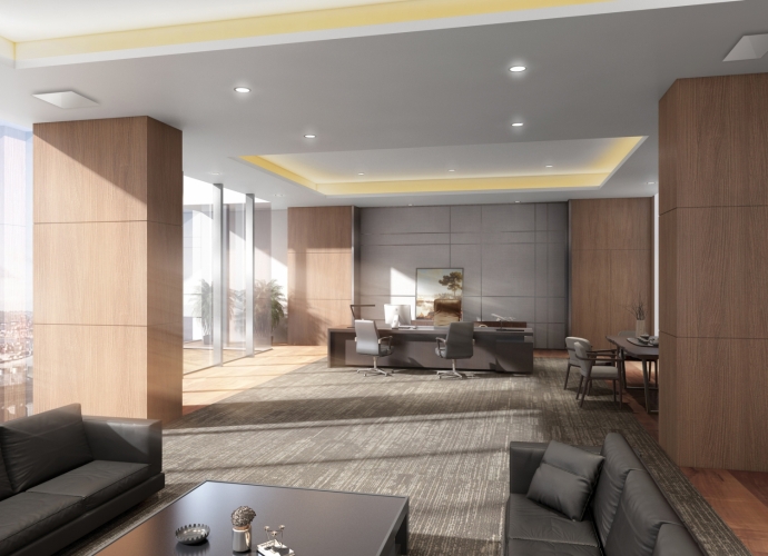 Анемостат со стеклянной внешней частью FOZA D 160 мм. RAL 9003