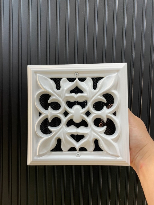 Каминная решетка КРГ 8 белая