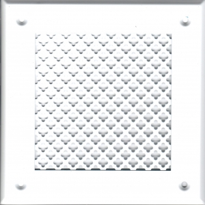 Решётка 150 150 белая, мелкий цветок