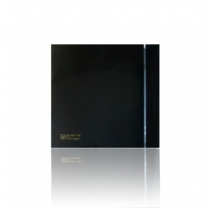 Вентилятор Soler & Palau Silent Design 100 CHZ Black (Таймер, Датчик влажности)