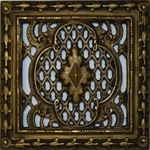 Чугунная решетка 9