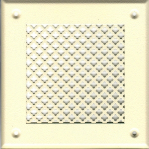 Решётка 150х150 шагрень 1013, мелкий цветок