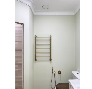 Диффузор под покраску скрытого монтажа SECRET RING 125/150 с приточно-вытяжным вентилятором